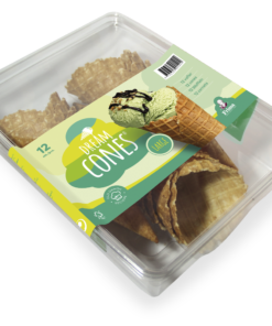 Jäätisevahvel 12 tk plastkarbis Frima 200g