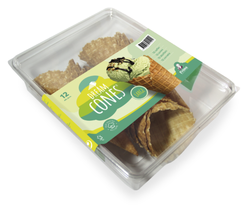 Jäätisevahvel 12 tk plastkarbis Frima 200g