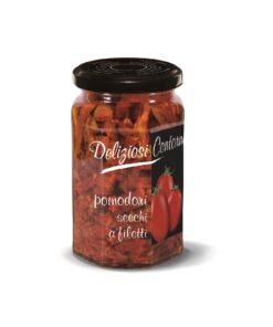 Päikesekuivatatud tomativiilud Deliziosi Contorni 290g