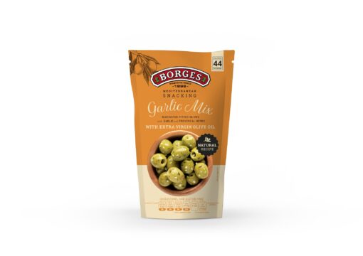 Oliivisnäkk Garlic Mix Borges 350/150g