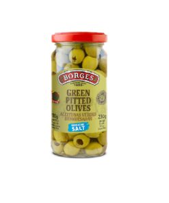Rohelised kivideta oliivid Borges 220/110g