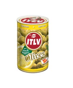 Rohelised oliivid sidrunitäidisega 300g