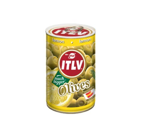 Rohelised oliivid sidrunitäidisega 300g