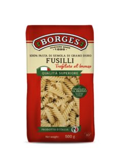 Pasta Fusilli durumnisujahust Borges 500g