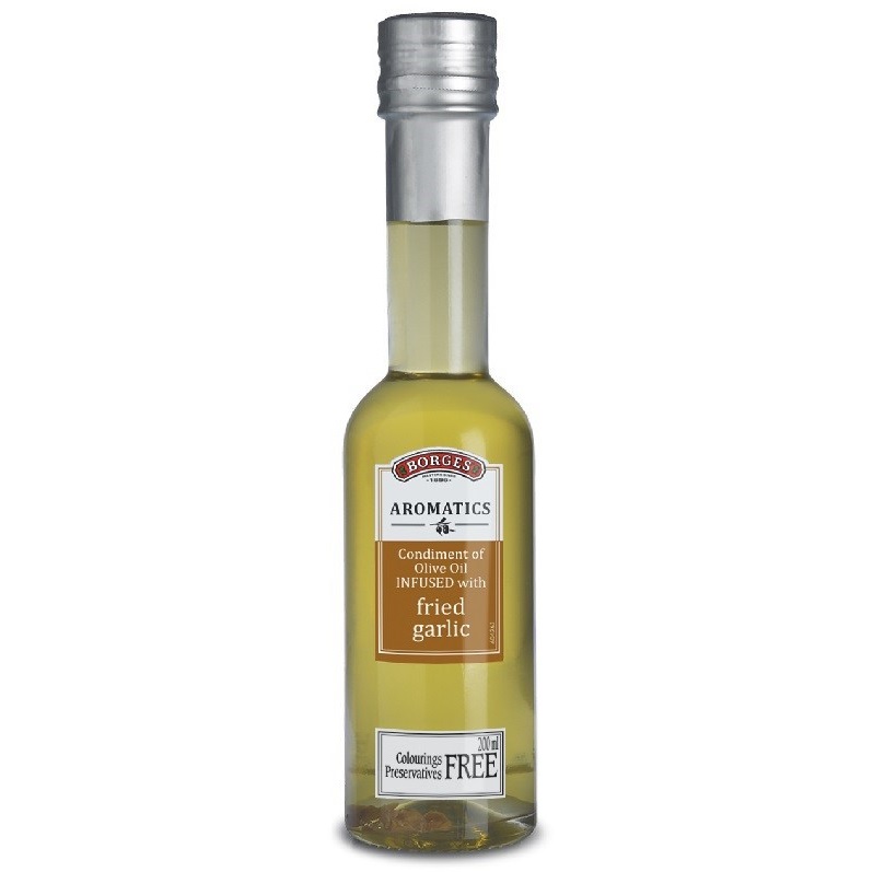 Oliiviõli praetud küüslauguga Borges 200ml